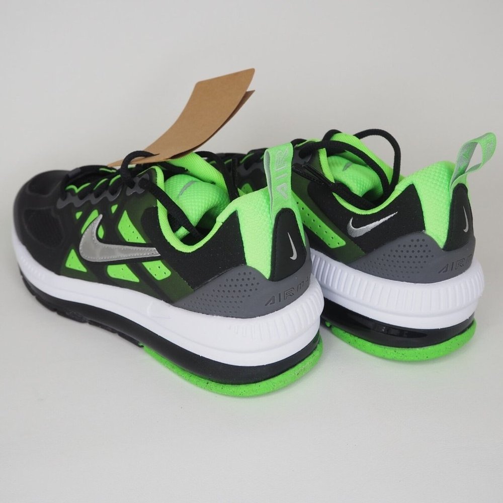 Nike Air Max Genome GS Boys Shoes Running Black Sneakers - Picture 8 of 11